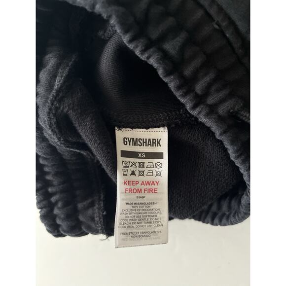 Gymshark Sweatpants Joggers Men XS Black Drawstring Pockets Cargo Fitness - Picture 9 of 10